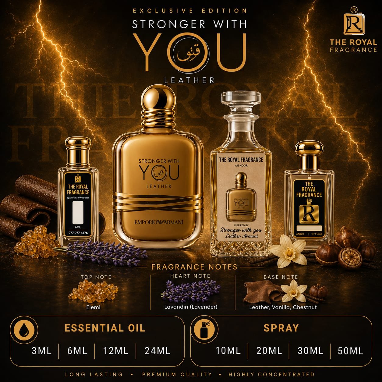 Stronger With You Leather