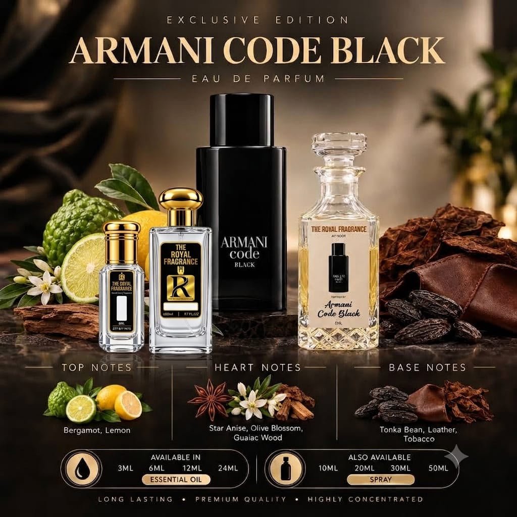black code armani