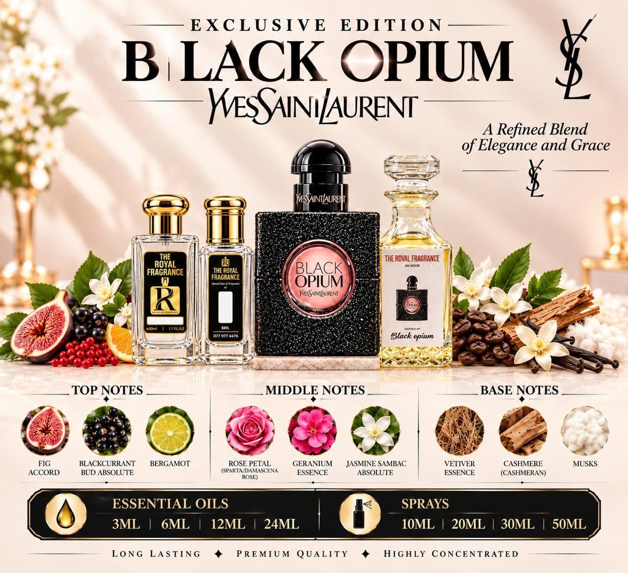 Black opium Y.S.L