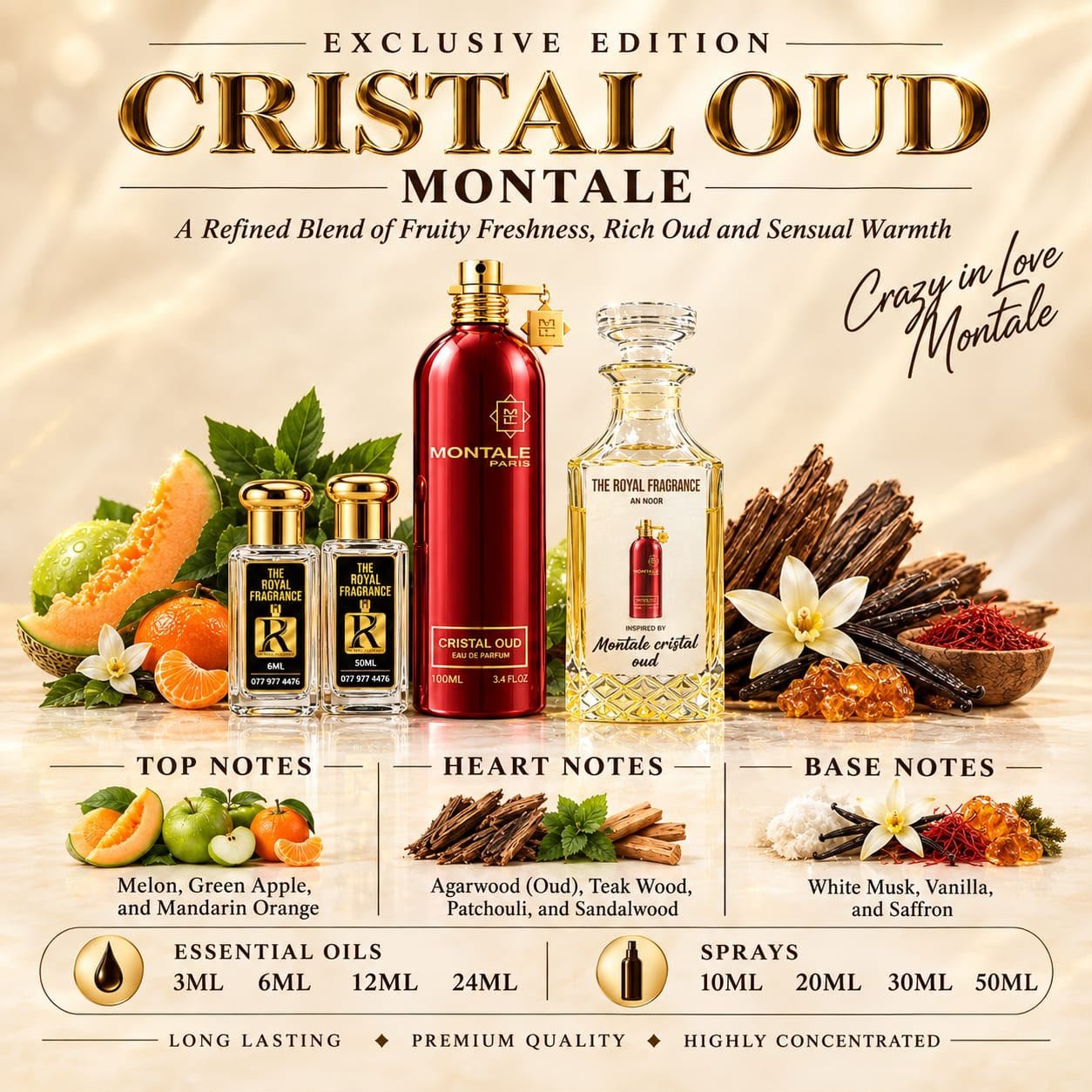Crystal Aoud by Montale