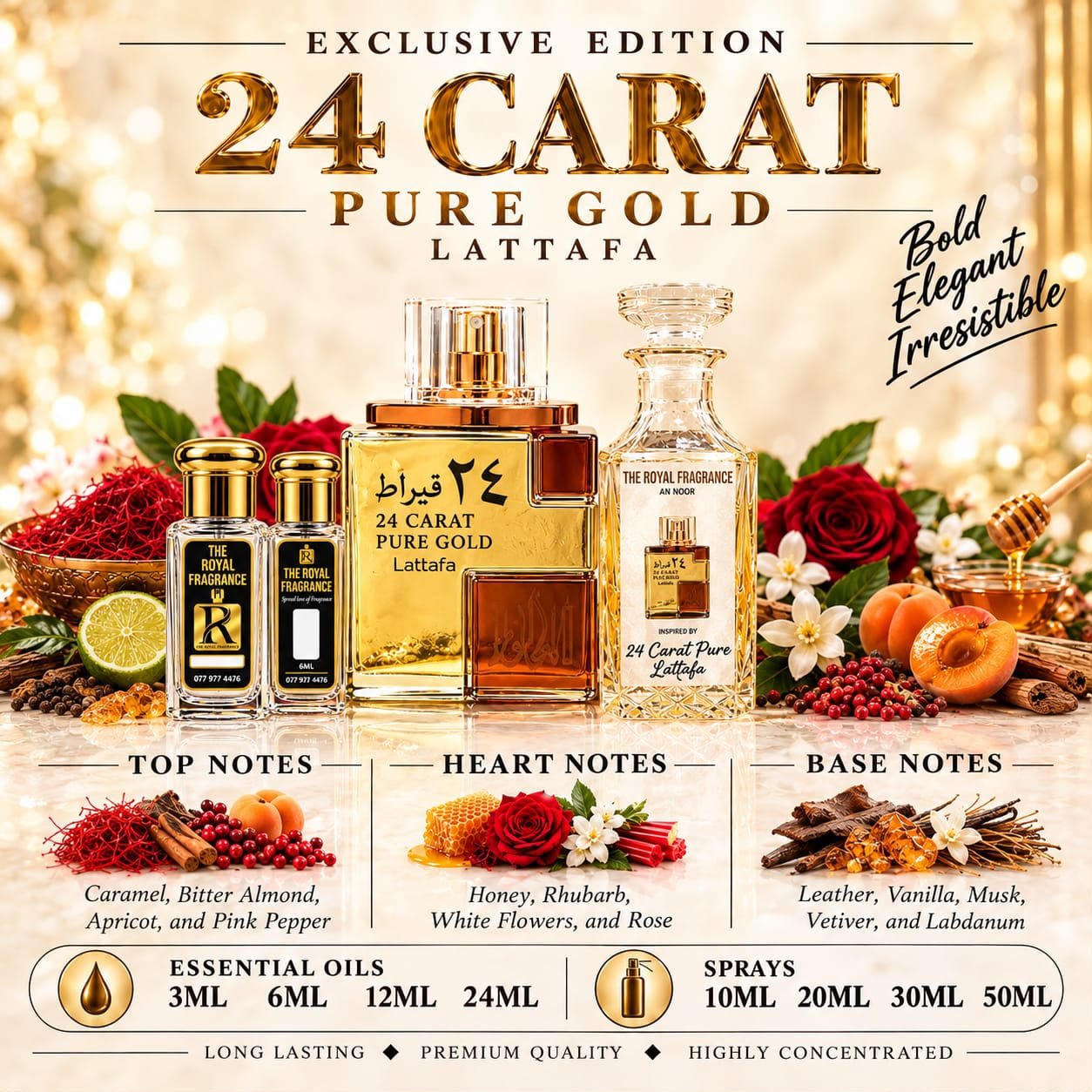 24 Carat Pure Gold by Lattafa