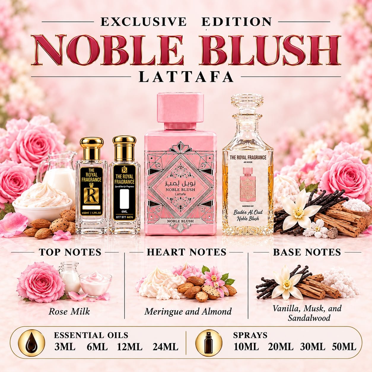 Badee Al Oud Noble Blush