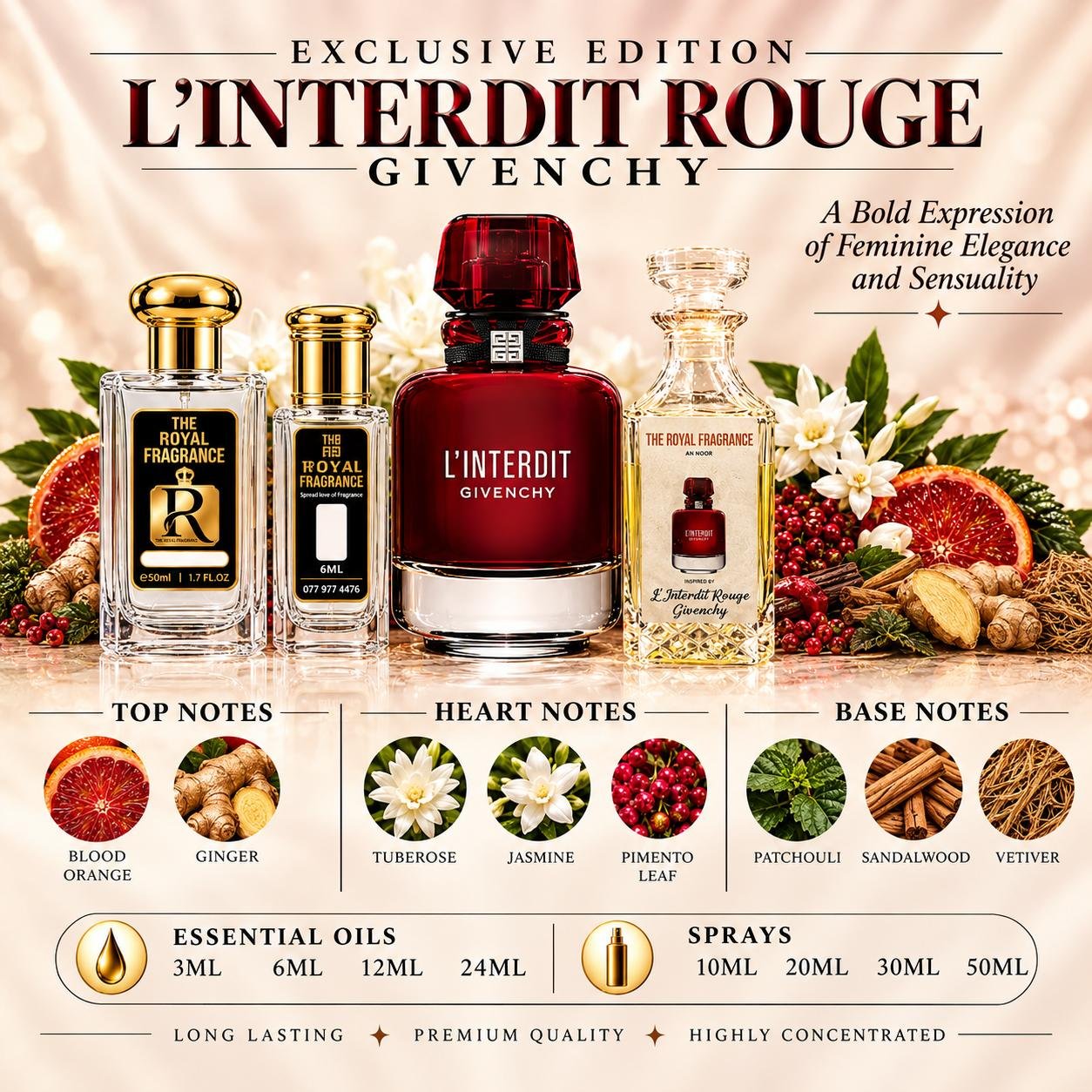 L'Interdit Eau de Parfum Rouge by Givenchy