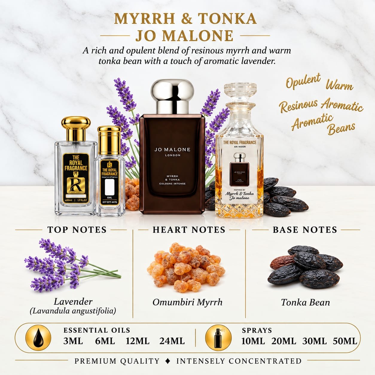 Myrrh & Tonka Cologne Intense by Jo Malone
