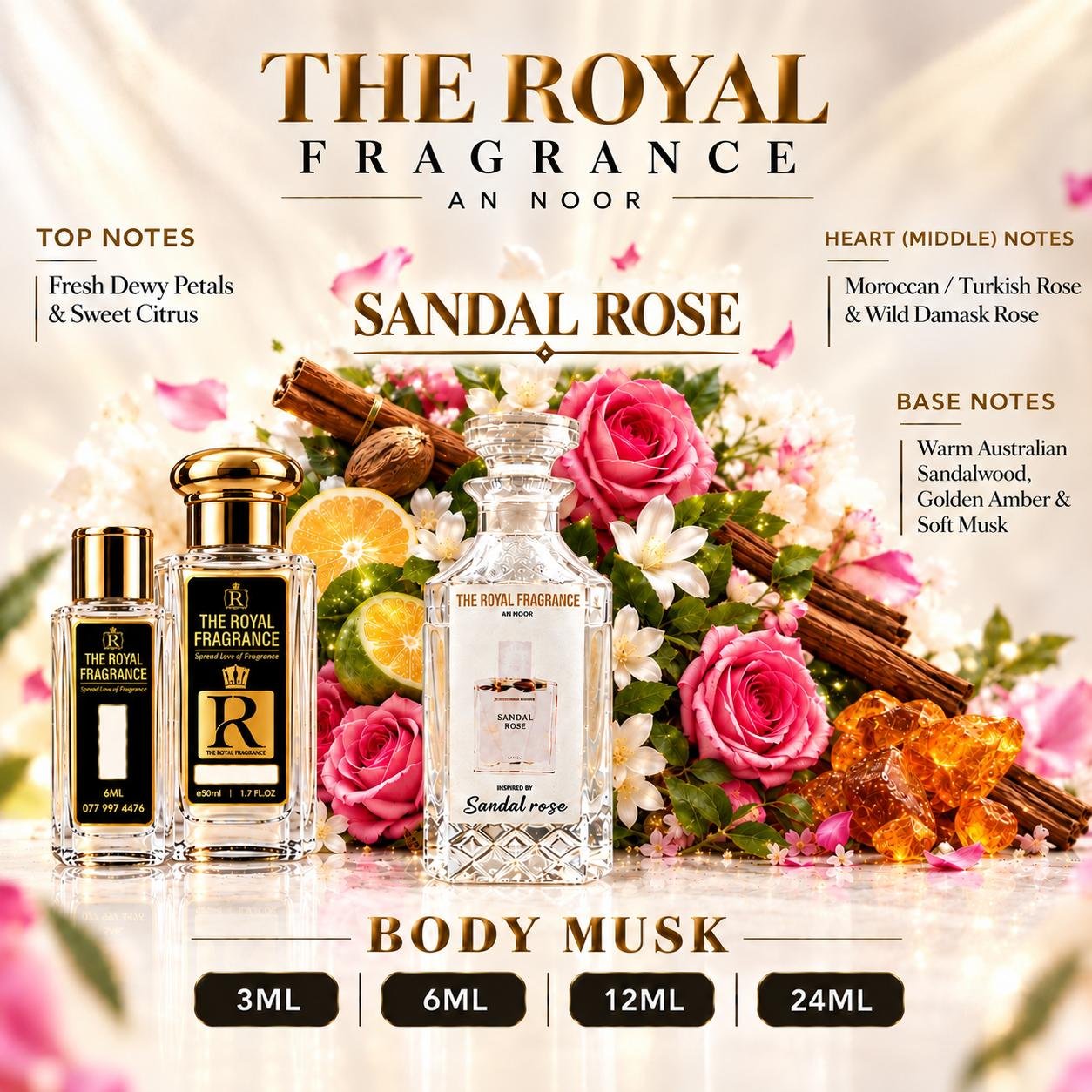 Sandal Rose Musk