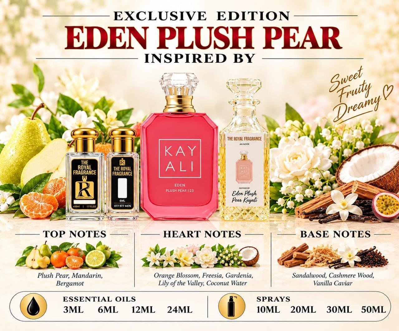Eden Plush Pear | 23  kayali