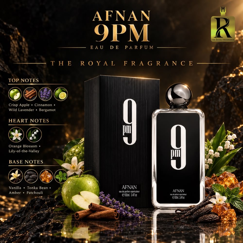 9 PM Black by Afnan 100ml